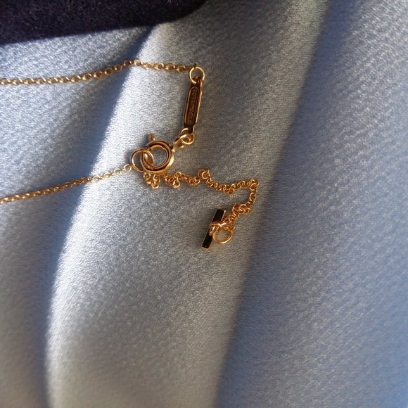 Tiffany smile necklace pendant 18k gold - Picture 3 of 4